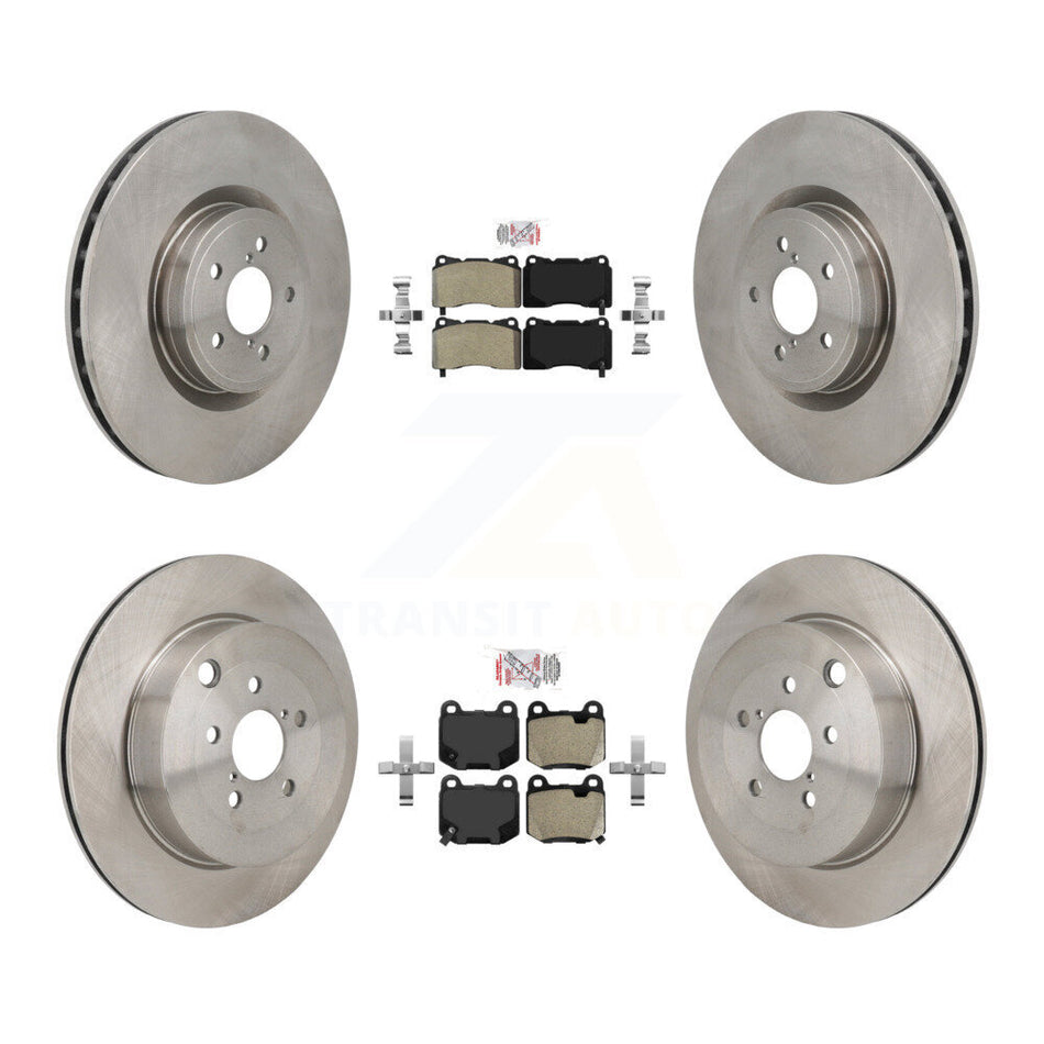 Front Rear Semi-Metallic Pad Brake Rotors Kit For Subaru BRZ Toyota 86 With Brembo Brakes K8A-107764