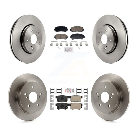 Front Rear Ceramic Pads And Disc Brake Rotors Kit For 2010-2013 Suzuki Kizashi K8A-107794