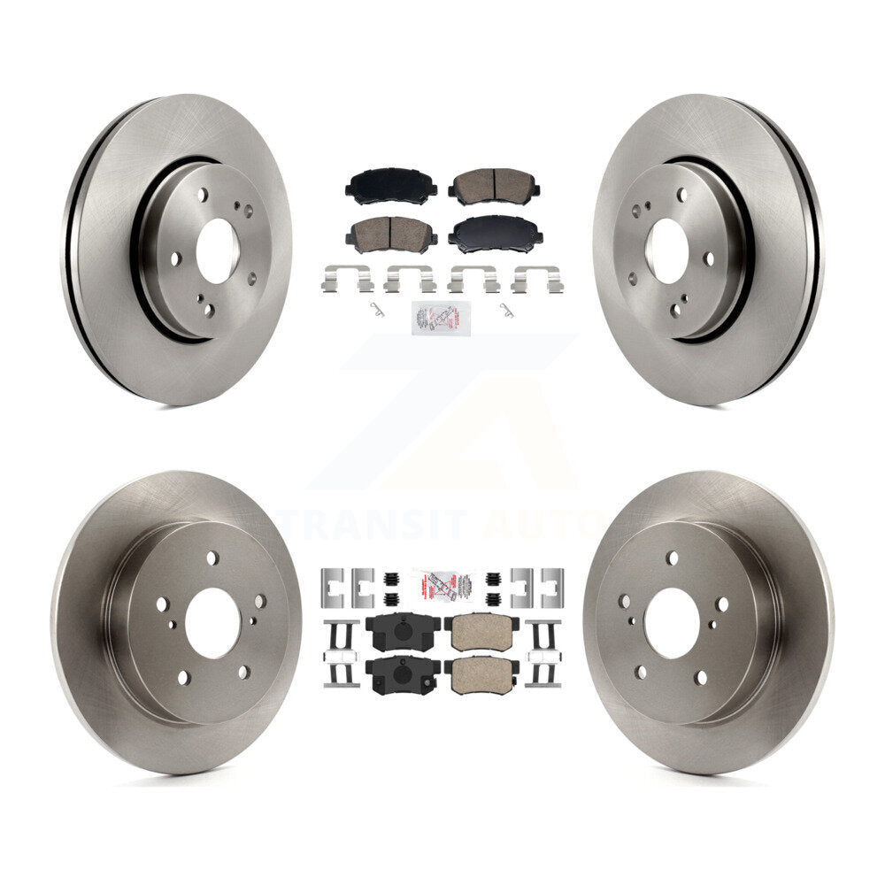 Front Rear Ceramic Pads And Disc Brake Rotors Kit For 2010-2013 Suzuki Kizashi K8A-107795