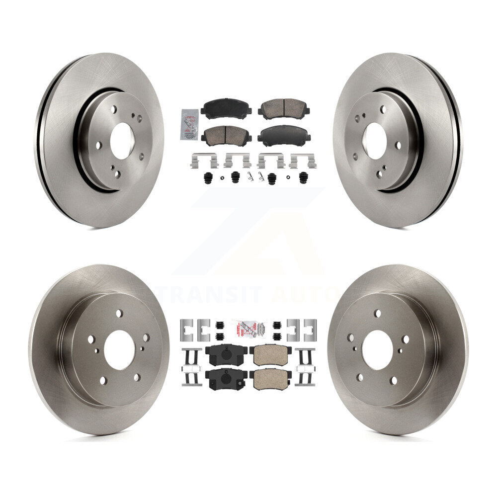 Front Rear Ceramic Pads And Disc Brake Rotors Kit For 2010-2013 Suzuki Kizashi K8A-107797