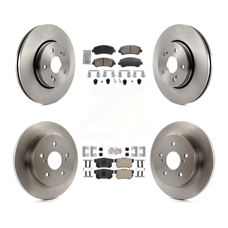 Front Rear Ceramic Pads And Disc Brake Rotors Kit For 2010-2013 Suzuki Kizashi K8A-107797