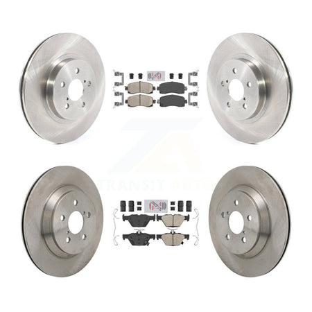 Front Rear Ceramic Pad & Brake Rotor Kit For Subaru Crosstrek With Electric Parking K8A-107802