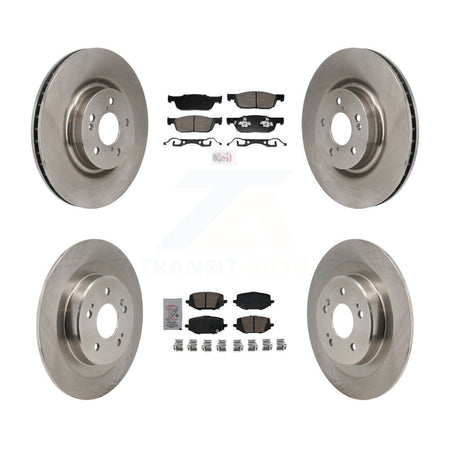 Front Rear Ceramic Pads And Disc Brake Rotors Kit For 2022-2023 Acura MDX 3.5L K8A-107831