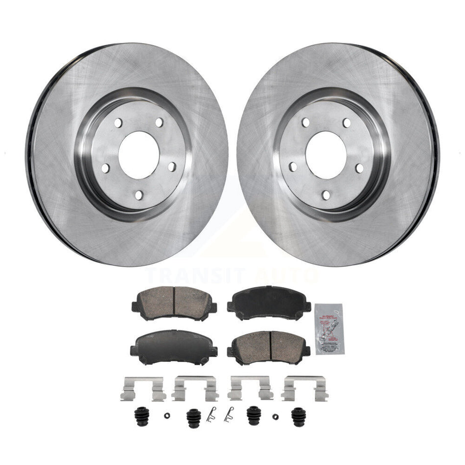 Front Disc Brake Rotors And Ceramic Pads Kit For Nissan Sentra Juke K8A-107852