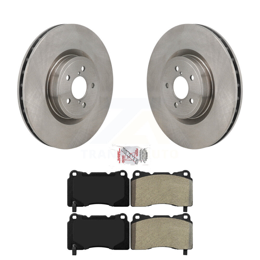 Front Disc Brake Rotors And Semi-Metallic Pads Kit For Subaru BRZ Impreza Toyota 86 K8A-107853