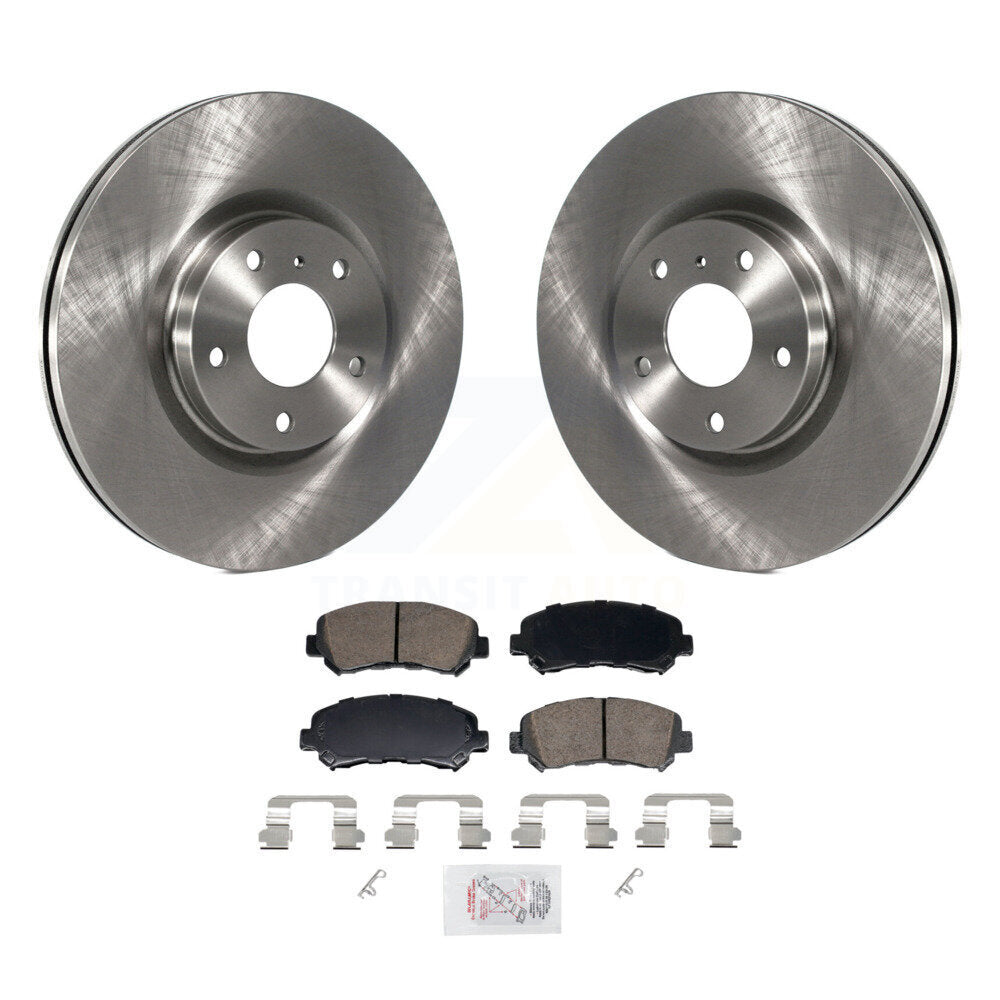 Front Disc Brake Rotors And Ceramic Pads Kit For Nissan Maxima K8A-107859