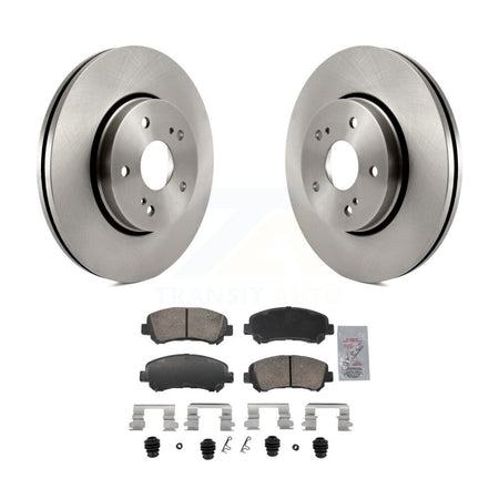 Front Disc Brake Rotors And Ceramic Pads Kit For 2010-2013 Suzuki Kizashi K8A-107864