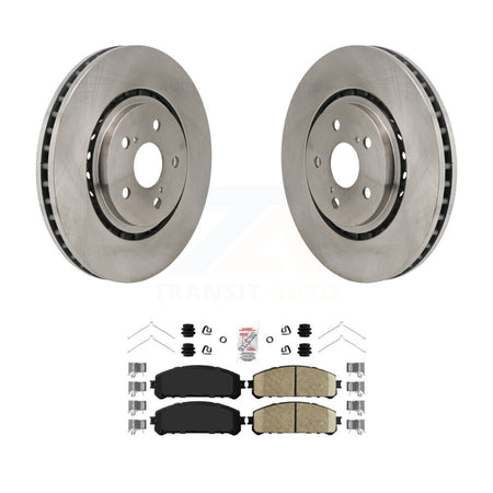 Front Brake Rotor Ceramic Pad Kit For Toyota Sienna RAV4 Prime bZ4X Subaru Solterra Lexus K8A-107881