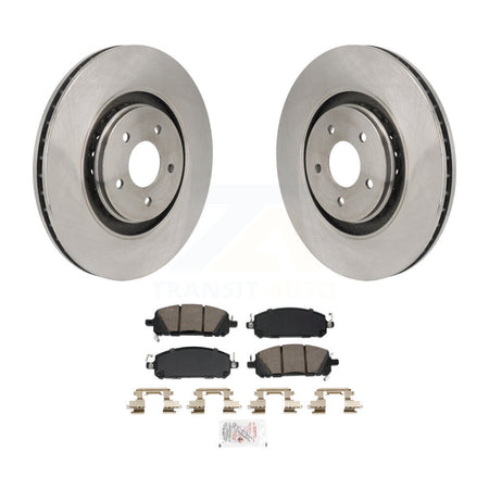 Front Brake Rotor And Ceramic Pad Kit For Mitsubishi Outlander Nissan Pathfinder INFINITI K8A-107883