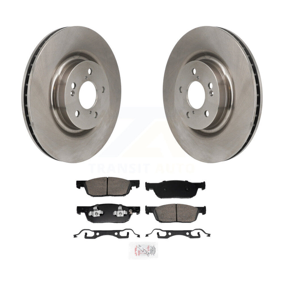 Front Disc Brake Rotors And Ceramic Pads Kit For 2022-2023 Acura MDX 3.5L K8A-107884