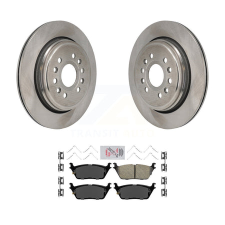 Rear Disc Brake Rotors And Ceramic Pads Kit For Ram 1500 Jeep Wagoneer Grand L K8A-107903