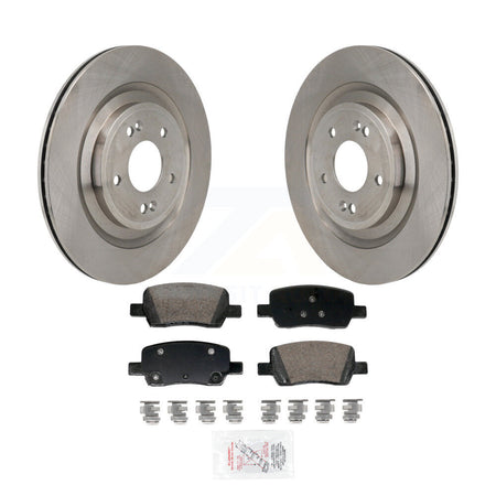 Rear Disc Brake Rotors And Ceramic Pads Kit For Hyundai Santa Fe Kia Sorento K8A-107907