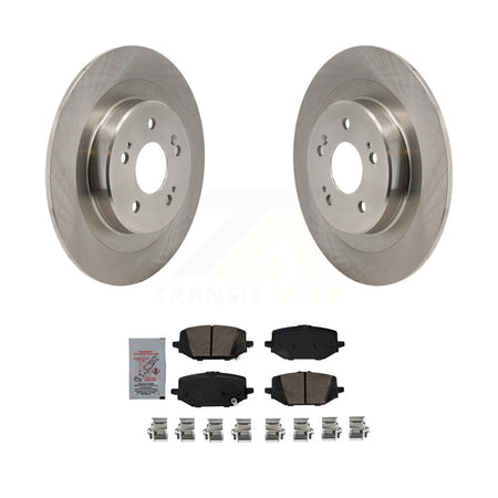 Rear Disc Brake Rotors And Ceramic Pads Kit For 2022-2024 Acura MDX K8A-107941