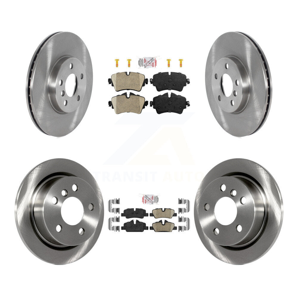 Front Rear Ceramic Pads And Disc Brake Rotors Kit For 2022 Mini Cooper S with GAS engine K8A-109249