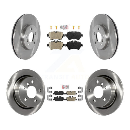 Front Rear Ceramic Pads And Disc Brake Rotors Kit For 2022 Mini Cooper S with GAS engine K8A-109249