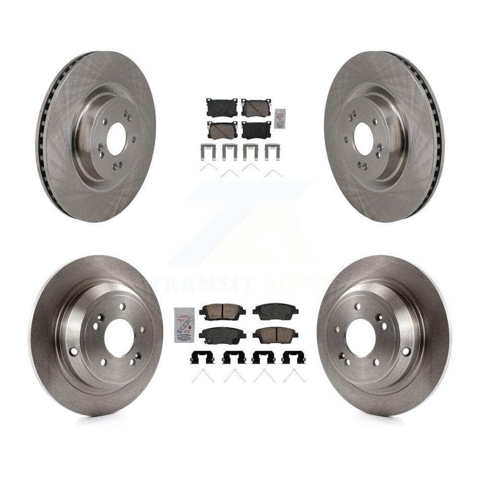 Front Rear Ceramic Pads And Disc Brake Rotors Kit For Genesis G80 K8A-109259