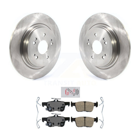 Rear Disc Brake Rotors And Ceramic Pads Kit For 2022-2024 Acura RDX K8A-109285