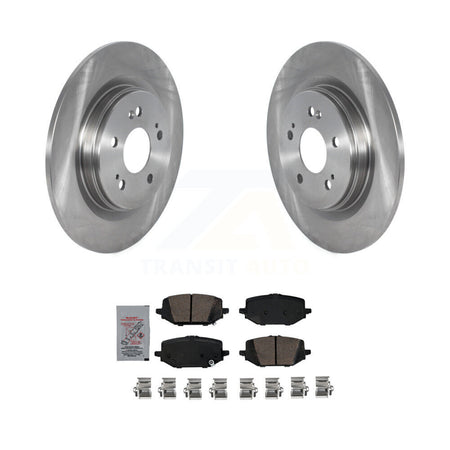 Rear Disc Brake Rotors And Ceramic Pads Kit For 2023-2024 Honda Pilot K8A-109289