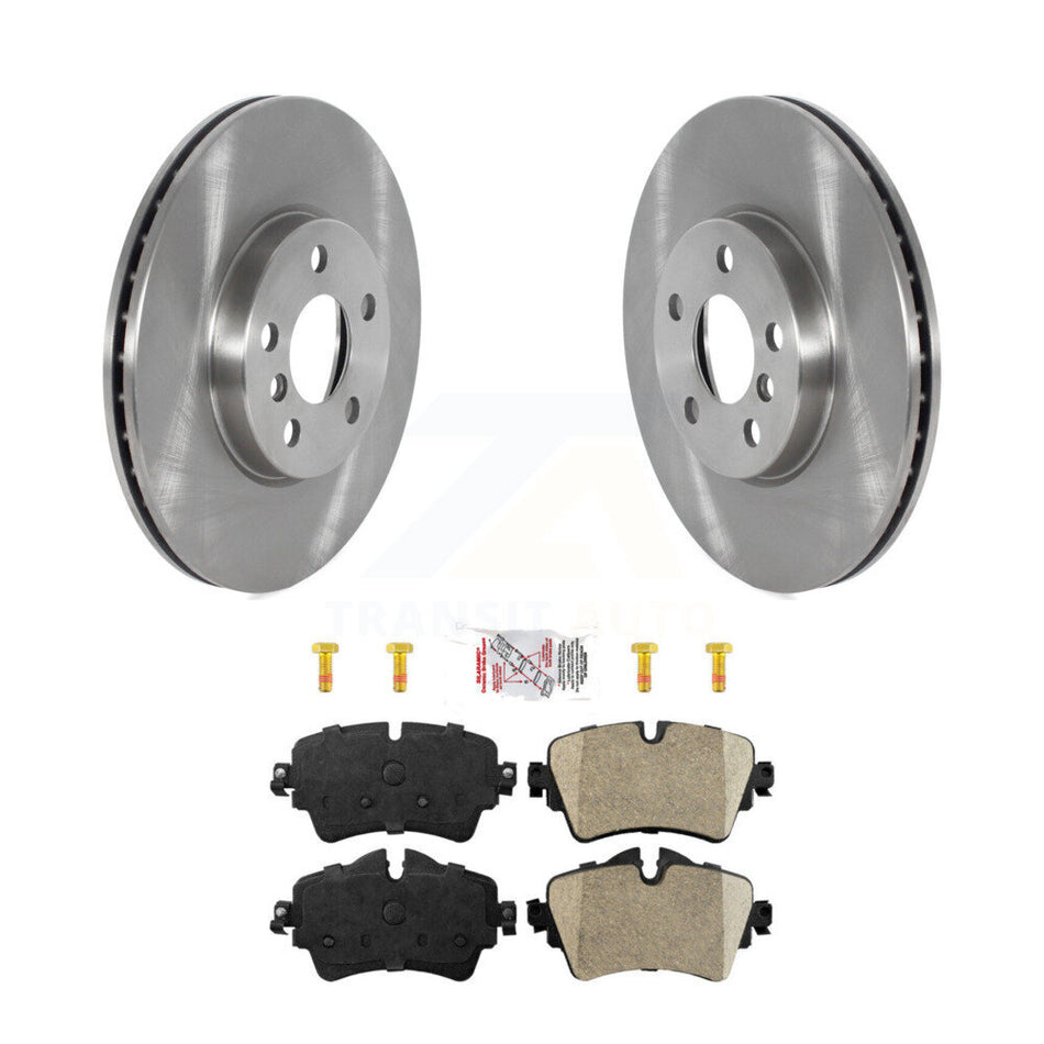 Front Disc Brake Rotors And Ceramic Pads Kit For 2022 Mini Cooper S K8A-109308