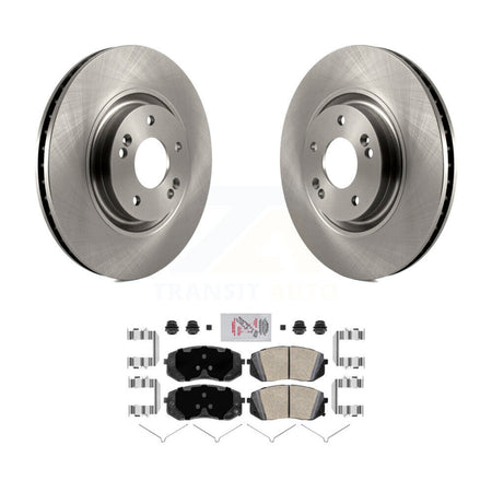 Front Disc Brake Rotor And Ceramic Pad Kit For Kia Optima With 320mm Diameter K8A-109310