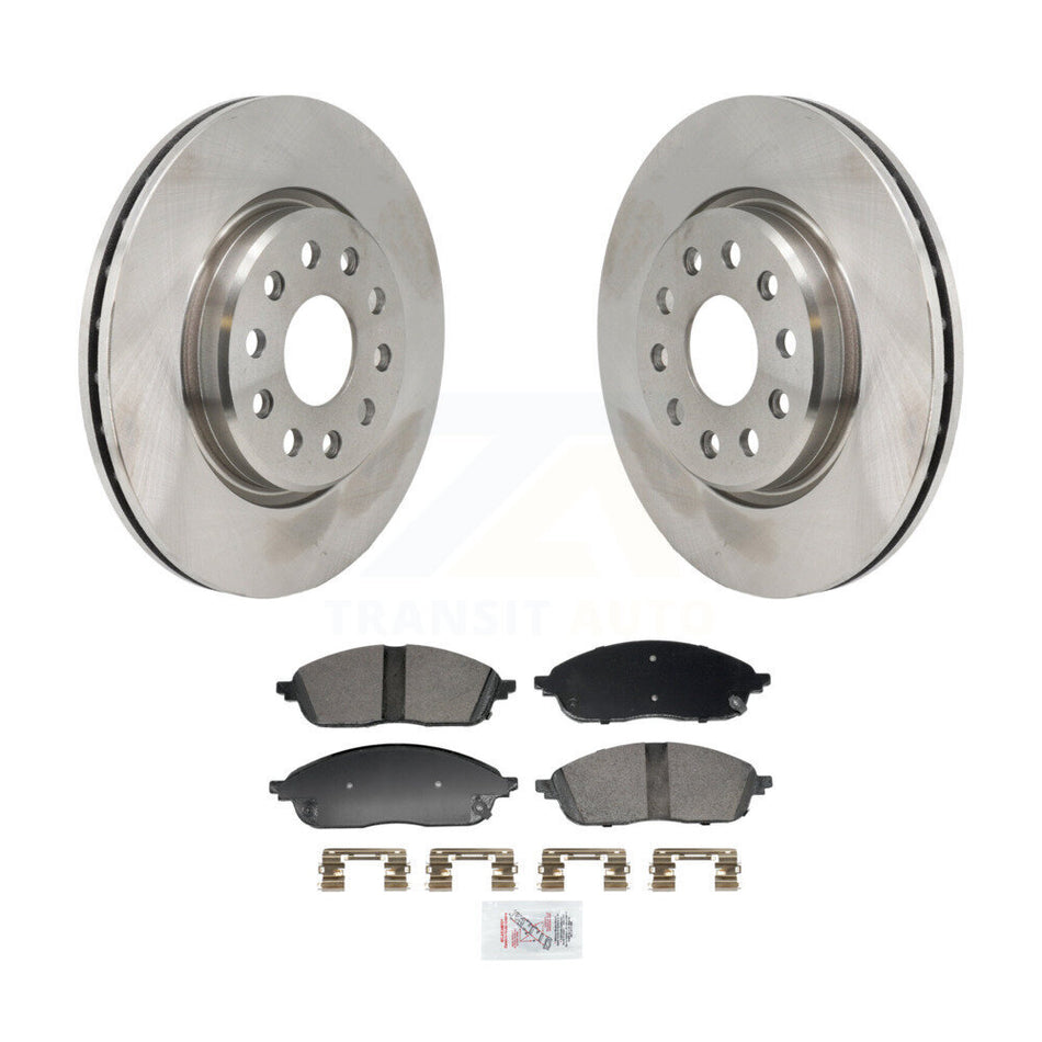 Front Disc Brake Rotors And Ceramic Pads Kit For Jeep Grand Cherokee L K8A-109313