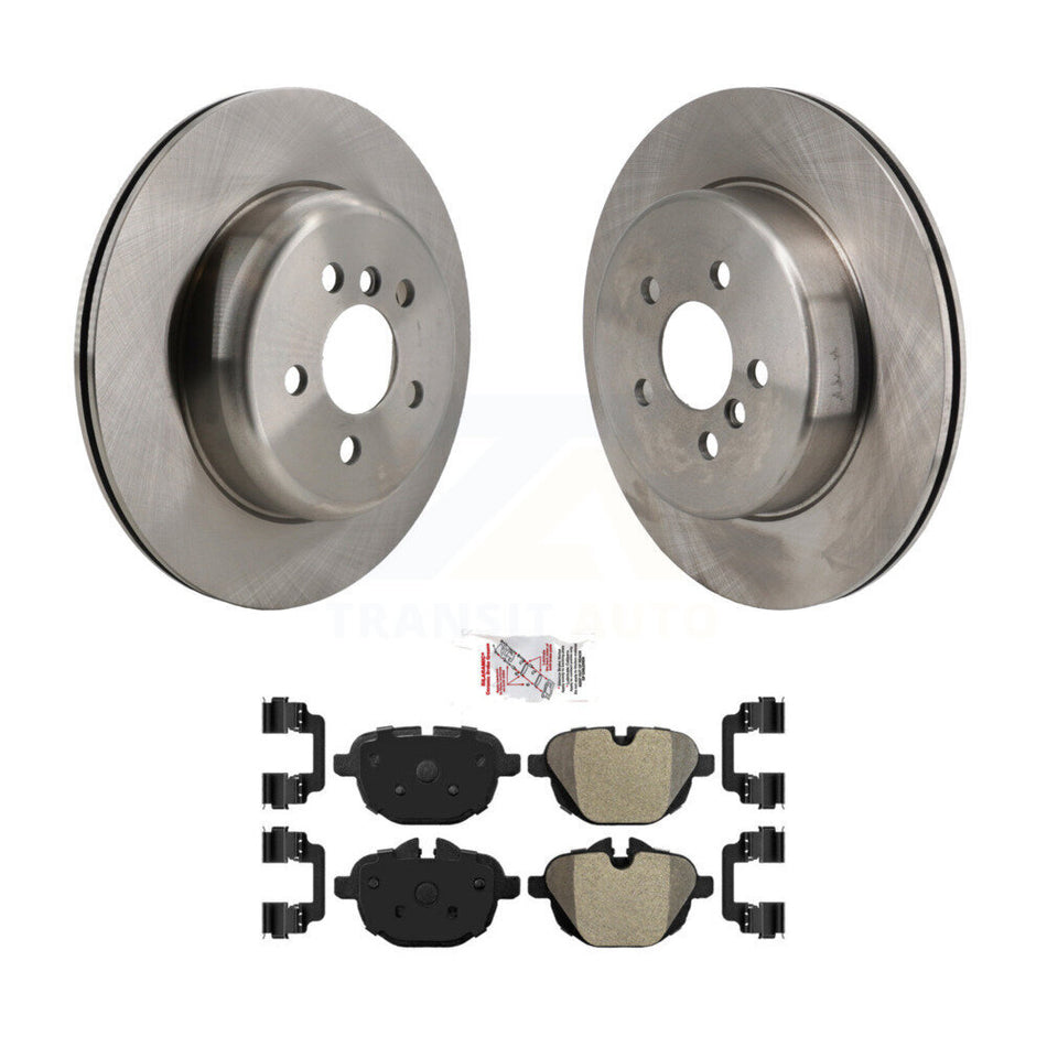 Rear Disc Brake Rotors And Semi-Metallic Pads Kit For 2022 BMW X3 2.0L K8A-109314