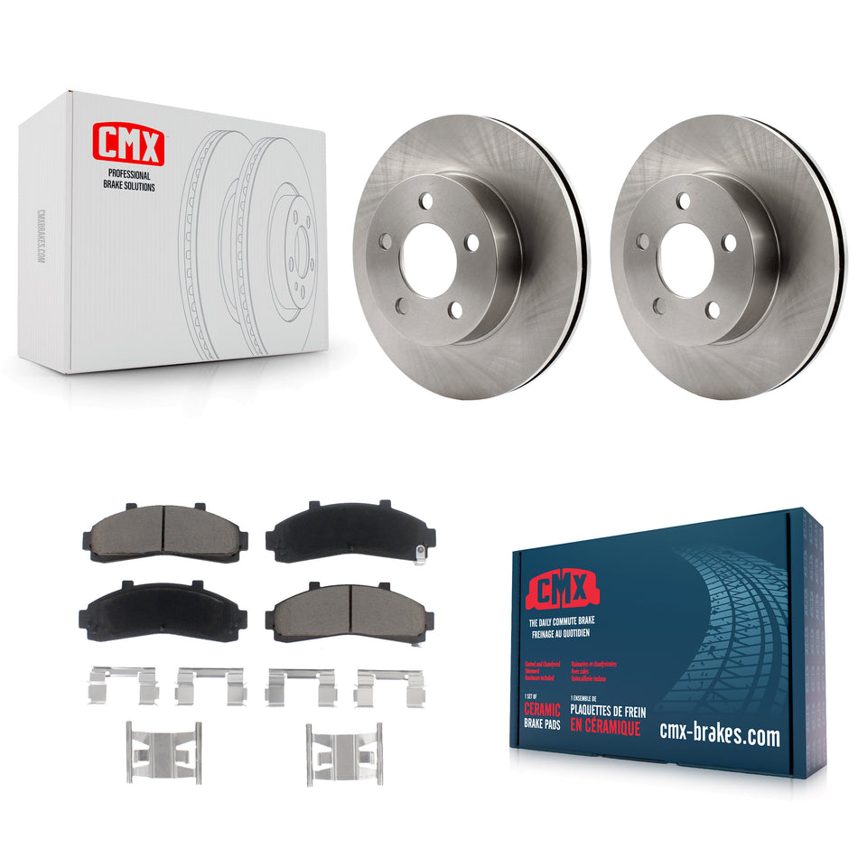 Front Disc Brake Rotors And Ceramic Pads Kit For Ford Ranger Explorer Mercury Mountaineer Mazda B3000 B4000 K8C-100320