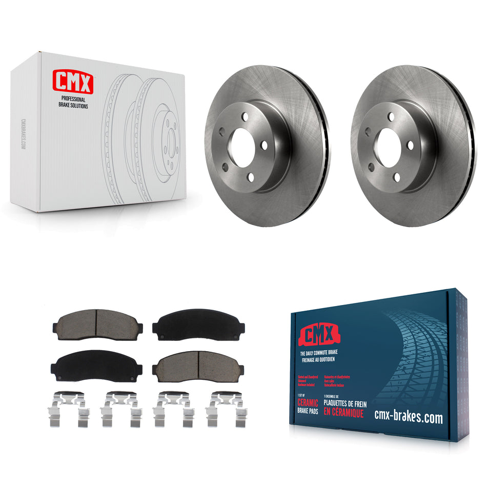 Front Disc Brake Rotors And Ceramic Pads Kit For Ford Ranger Explorer Sport Trac Mazda B4000 K8C-100378