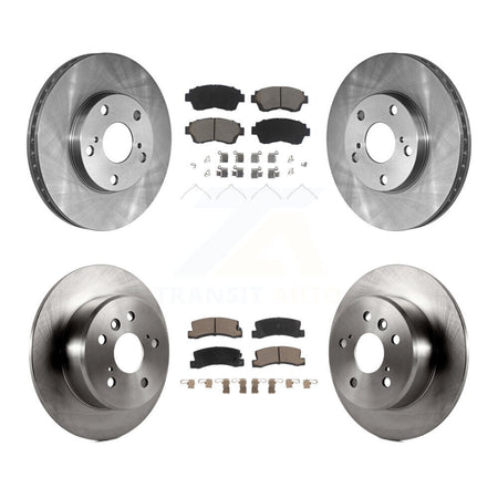 Front Rear Disc Brake Rotors And Ceramic Pads Kit For Toyota Camry Lexus ES300 K8C-100829