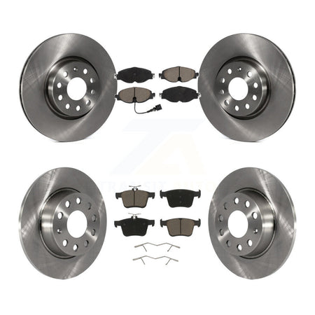 Front Rear Brake Rotor & Ceramic Pad Kit For Volkswagen Taos Audi A3 Quattro Sportback TT K8C-100878