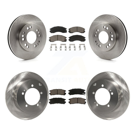 Front Rear Disc Brake Rotors And Ceramic Pads Kit For 1998 Eagle Talon AWD K8C-101096