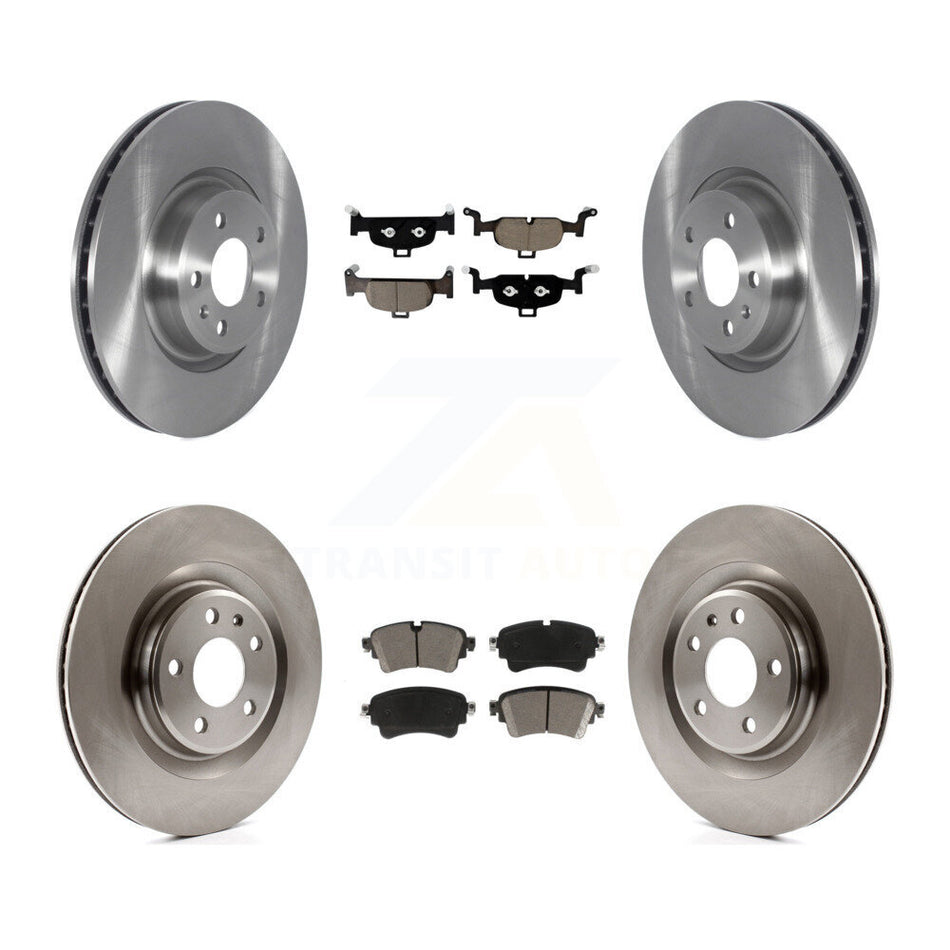 Front Rear Brake Rotor And Ceramic Pad Kit For Audi Q5 A5 Sportback A4 allroad Quattro A6 K8C-101240