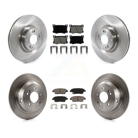 Front Rear Disc Brake Rotors And Ceramic Pads Kit For Hyundai Genesis G80 Kia K900 3.8L K8C-101391