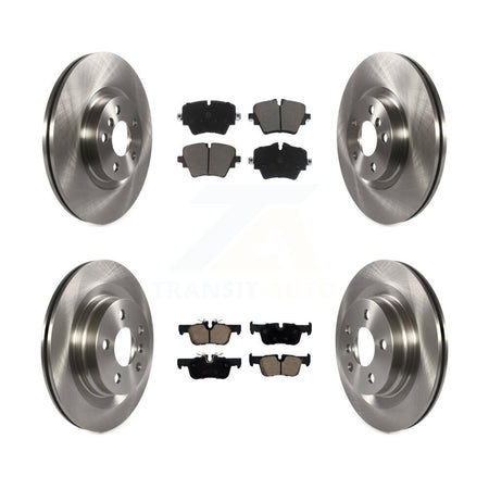 Front Rear Brake Rotor & Ceramic Pad Kit For BMW X1 X2 Mini Cooper Countryman 228i xDrive K8C-101541