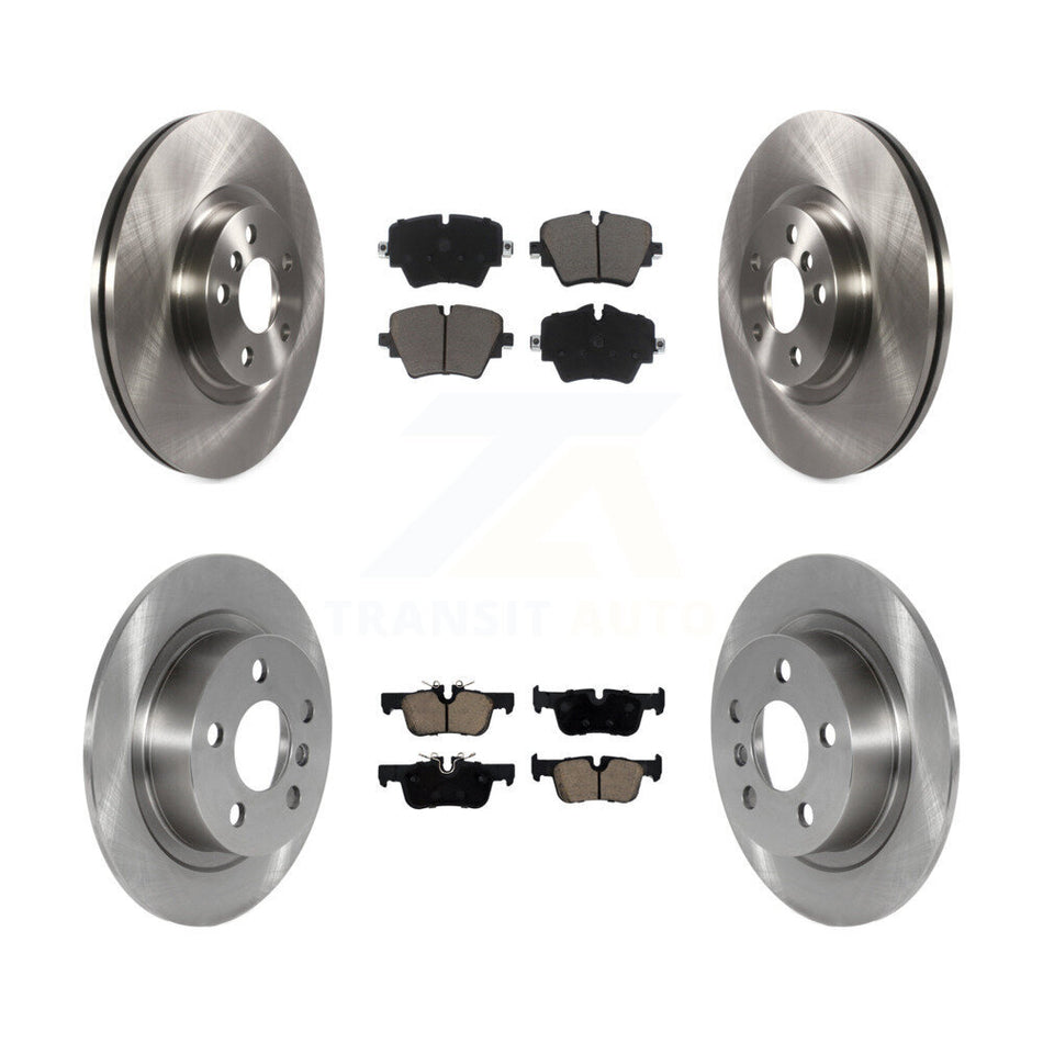 Front Rear Disc Brake Rotors And Ceramic Pads Kit For Mini Cooper Countryman S ALL4 K8C-101544