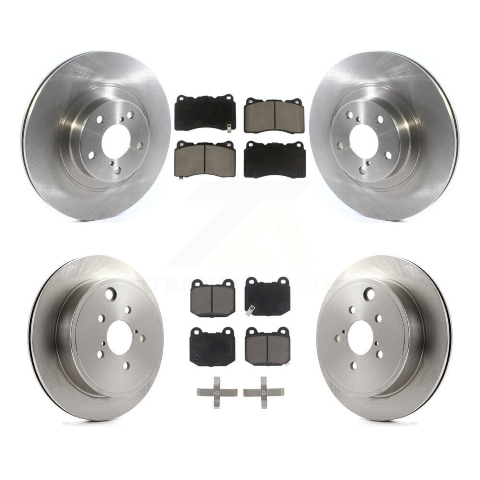 Front Rear Disc Brake Rotors And Ceramic Pad Kit For 2019 Toyota 86 Without Brembo Brakes K8C-101560
