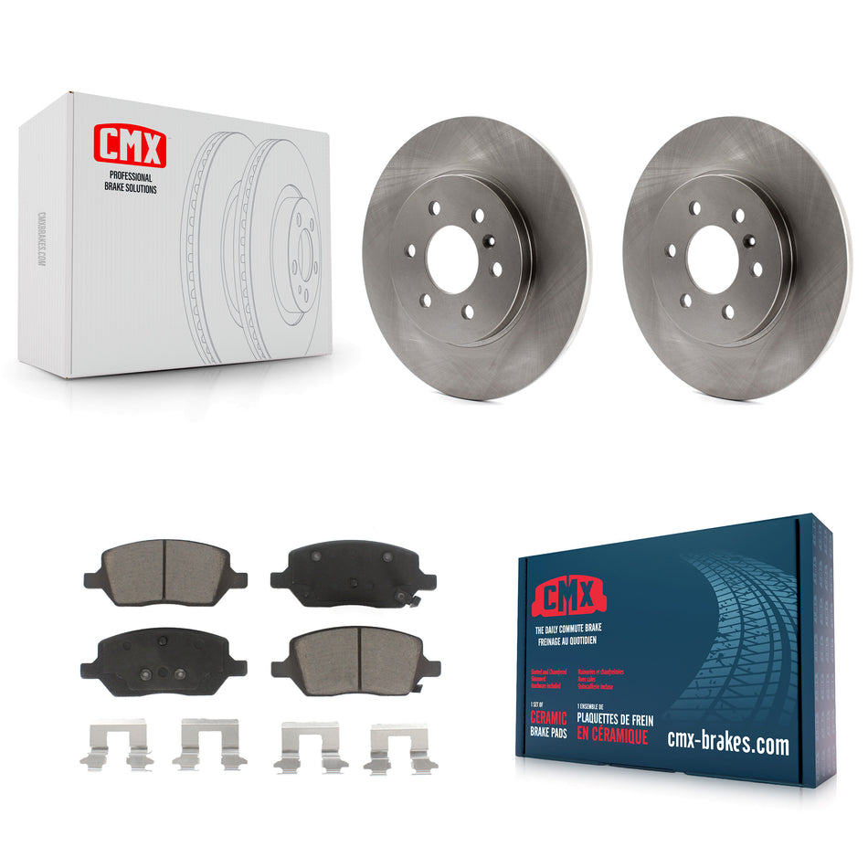 Rear Disc Brake Rotors And Ceramic Pads Kit For Chevrolet Uplander Pontiac Montana Buick Terraza Saturn Relay K8C-101654