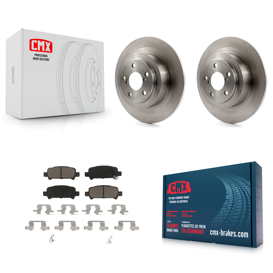 Rear Disc Brake Rotors And Ceramic Pads Kit For Subaru Outback Legacy Baja K8C-101909