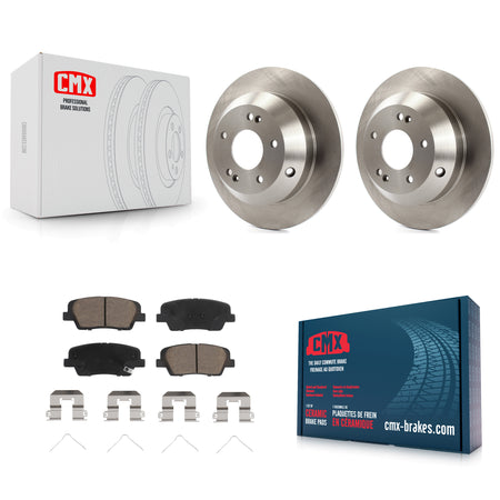 Rear Disc Brake Rotors And Ceramic Pads Kit For Kia Sorento Hyundai Santa Fe Sport XL K8C-101990