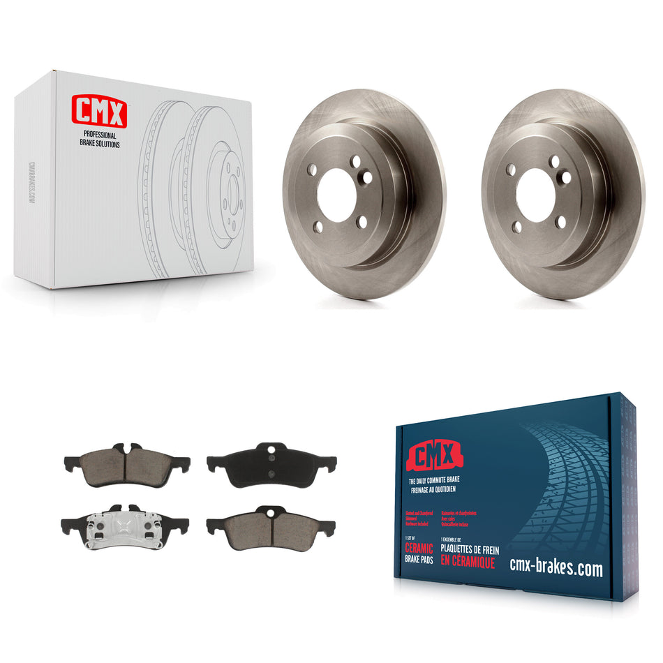 Rear Disc Brake Rotors And Ceramic Pads Kit For Mini Cooper K8C-102097