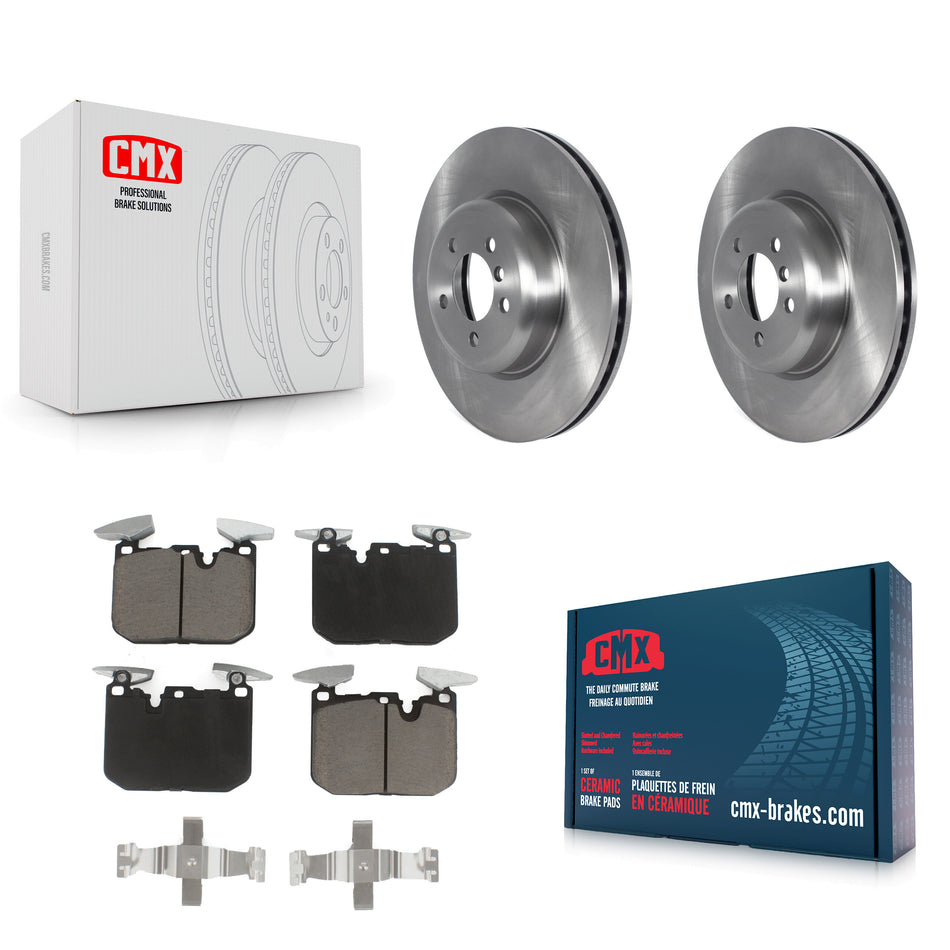 Front Disc Brake Rotors And Ceramic Pads Kit For BMW 335i xDrive 435i 330i 340i 230i 440i Gran Coupe GT M240i ActiveHybrid 3 K8C-102992