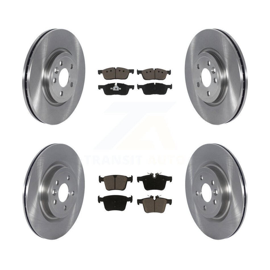 Front Rear Disc Brake Rotors And Ceramic Pads Kit For Jaguar F-Pace Land Rover Range Velar K8C-102994