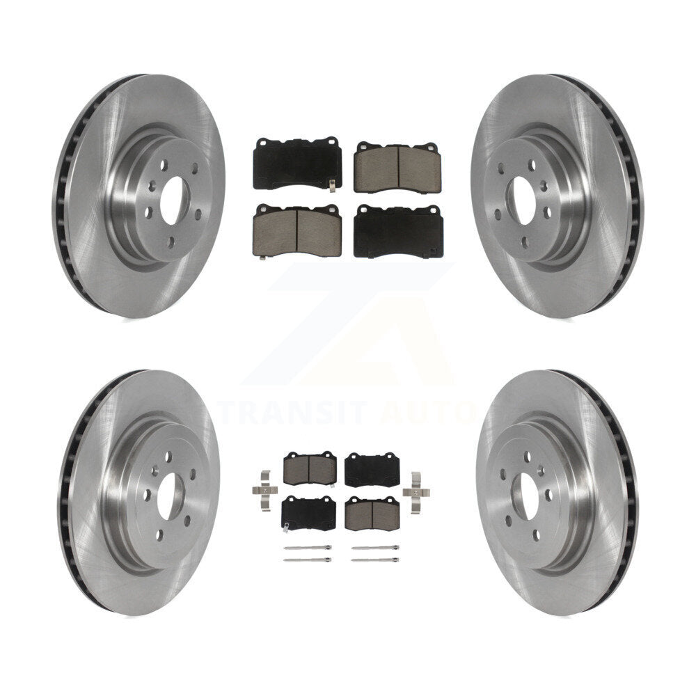 Front Rear Disc Brake Rotors And Ceramic Pads Kit For 2016 Tesla S From 04 16 K8C-102996