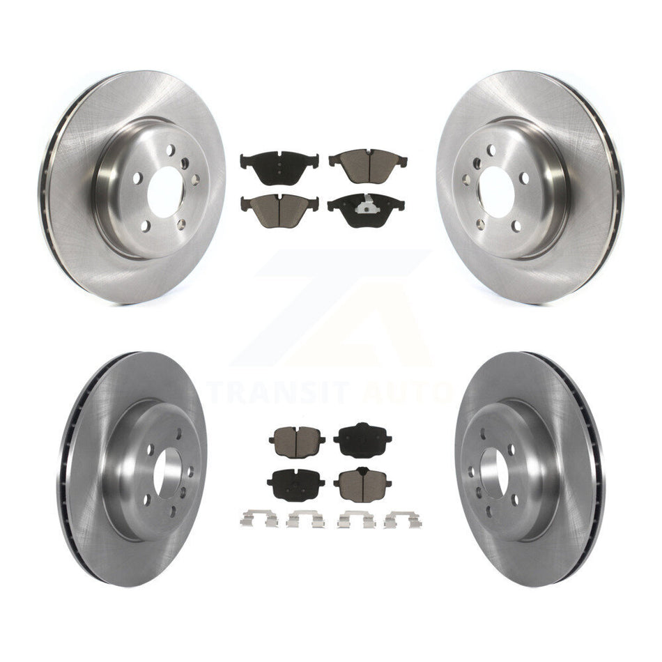 Front Rear Disc Brake Rotors And Ceramic Pads Kit For BMW 535i 640i Gran Coupe xDrive K8C-102999