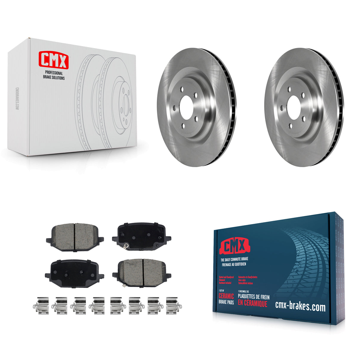 Rear Brake Rotor And Ceramic Pad Kit For Ford Explorer Lincoln Aviator Police Interceptor K8C-103048