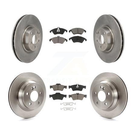 Front Rear Disc Brake Rotors And Ceramic Pads Kit For Mercedes-Benz E400 K8C-103179