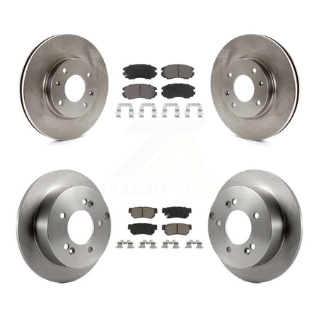 Front Rear Disc Brake Rotors And Ceramic Pads Kit For 2005 Kia Magentis From 10 05 K8C-103196
