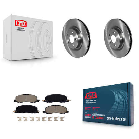 Front Disc Brake Rotors And Ceramic Pads Kit For Ford Explorer Lincoln Aviator K8C-103223