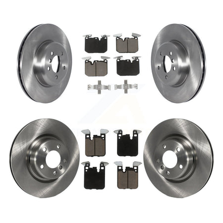 Front Rear Disc Brake Rotors And Ceramic Pads Kit For 2018-2020 BMW M240i xDrive K8C-103244
