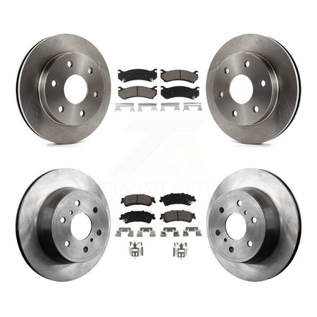 Front Rear Disc Brake Rotors And Ceramic Pads Kit For GMC Sierra 1500 Classic K8C-103293